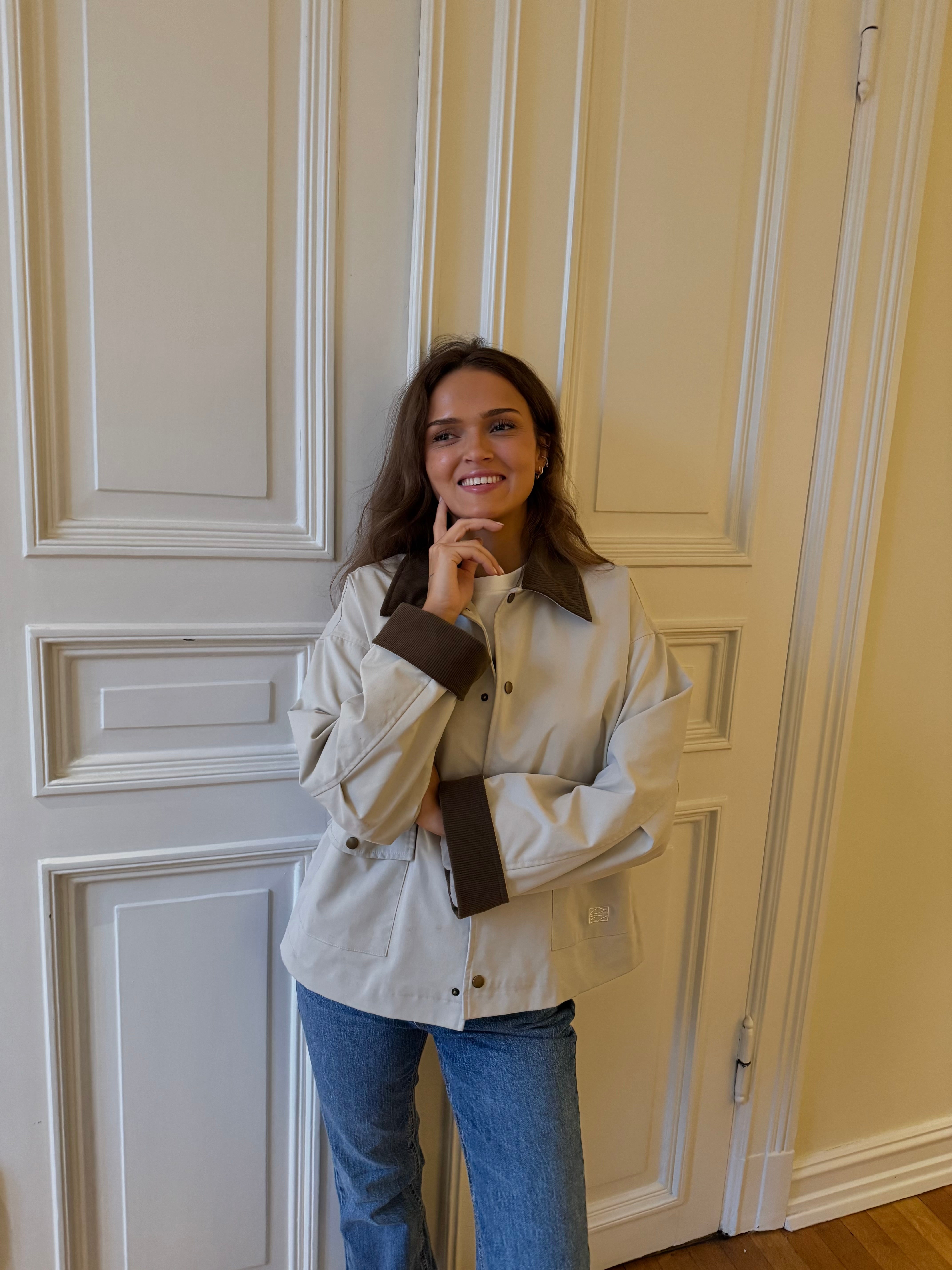 NMNORA JACKET - Silver Lining